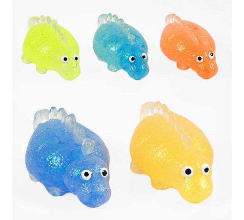 Гра-антистрес C 50793 (24) ЦІНА ЗА 12 ШТУК У ПАКЕТІ, динозавр з блискітками