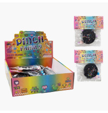 Гра антистрес C 70601 (24) ЦІНА ЗА 12 ШТУК В БЛОЦІ, "Печиво", посипка, м'які кульки, в коробці