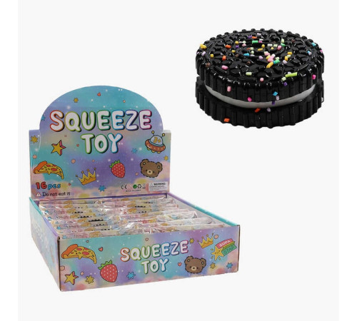 Гра антистрес C 72470 (24) ЦІНА ЗА 16 ШТУК В БЛОЦІ,“Печиво”, розмір - 6х5.5 см, в коробці Гра антистрес C 72470 (24) ЦІНА ЗА 16 ШТУК В БЛОЦІ,“Печиво”, розмір - 6х5.5 см, в коробці