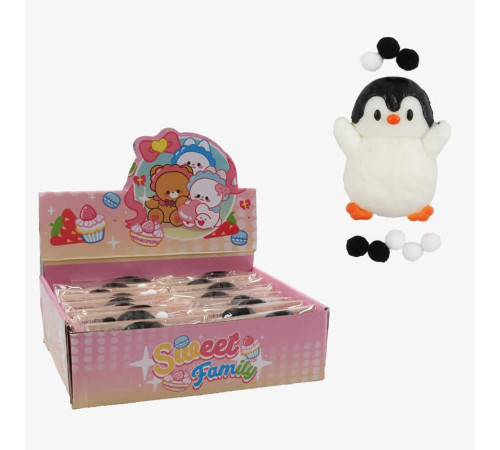 Гра антистрес C 72496 (24) ЦІНА ЗА 20 ШТУК В БЛОЦІ, “Пінгвінчик”, розмір - 7.5х8.5 см, текстильні кульки, в коробці Гра антистрес C 72496 (24) ЦІНА ЗА 20 ШТУК В БЛОЦІ, “Пінгвінчик”, розмір - 7.5х8.5 см, текстильні кульки, в коробці