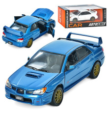 Машина метал. Subaru Impreza WRX