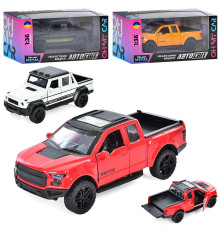 Машина метал. MB G-Class/ Ford Raptor
