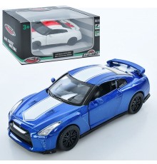 Машина метал. Nissan GTR