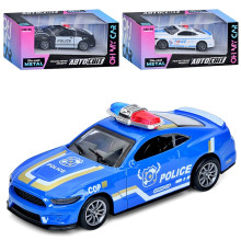 Машина метал. Ford Mustang Police