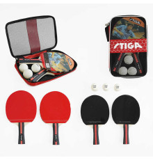 Набір ракеток C 65282 (50) 2 штуки, 3 м’ячі, у чохлі