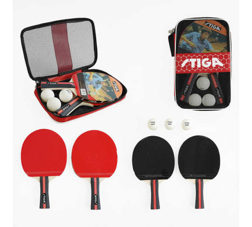 Набір ракеток C 65282 (50) 2 штуки, 3 м’ячі, у чохлі