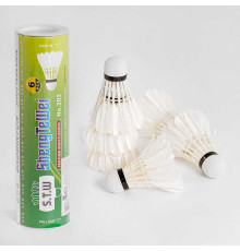 Воланчик пір'яний C 40224 (100) білий, 6 штук в коробці