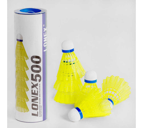 Воланчик неоновий C 40222 (100) 6 штук в тубі