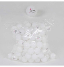 М'яч для настільного тенісу C 40227 (20) 150 штук, d = 4 см, в пакеті