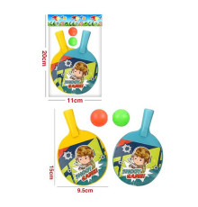 Набір ракеток для пінг-понгу 1688-79 (432/2) 2 штуки, 2 м'ячики, в пакеті