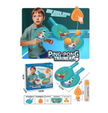 Набір ракеток для пінг-понгу 55809 A-3 (120) 2 ракетки, 3 м'ячики, наліпки, гачок, в коробці