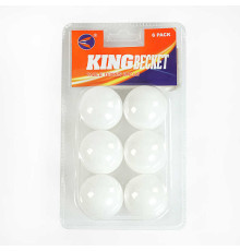 М'яч тенісний C 55225 (260) 6 штук, у слюді