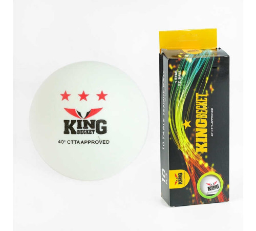 М`яч тенісний C 55233 (144) 10шт, 1*, в коробці