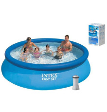Intex Басейн наливний. 28132 NP (1) фільтр-насос, розміром 366х76см, об'єм: 5621л, вага: 15,15кг