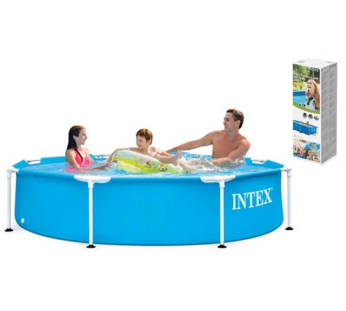 Intex Басейн каркасний 28205 NP (1) об'єм:1828л, розмір:244х51см