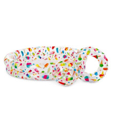 Intex Басейн 59460 NP "Зірки" (12) Коло, дитяче, 2 кільця, кольоровий з набором, розміром 122х25см, 150л, від 2-х років