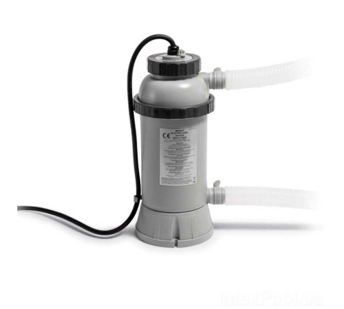 Intex Електронагрівач для басейну 28684 NP (1) працює від фільтр-насоса продуктивністю 2006/9463 л/год