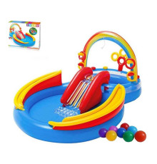 Intex Ігровий центр 57453 NP (2) Веселка, 297х193х135 см, 428 л, 7,560 кг, від 3-х років