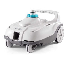 Intex Робот-пилосос для басейнів 28006 (1) (ZX100) для очищення стін та дна, працює від 6 056 л/год, підключення на випуск води