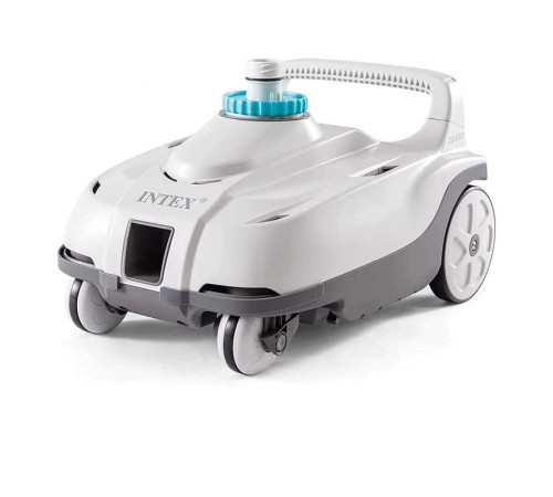 Intex Робот-пилосос для басейнів 28006 (1) (ZX100) для очищення стін та дна, працює від 6 056 л/год, підключення на випуск води