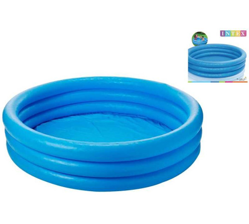 Intex Басейн 58426 NP "Синій кристал" (6) розміром 147х33см, об'ємом 324л, вагою 1,43кг, від 3 років