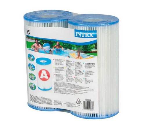 Intex Картриджи типа А 2шт 29002 (6) діаметр 10,9см, висота 20,2см
