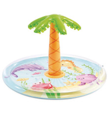 Intex Басейн надувний 56433 NP (4) "Пальма", 173 х 104 см, об`єм 166 л, від 2х років