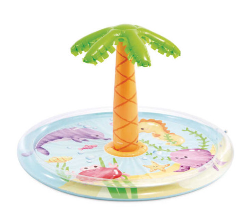 Intex Басейн надувний 56433 NP (4) "Пальма", 173 х 104 см, об`єм 166 л, від 2х років