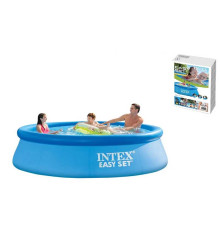 Intex Басейн наливний. 28110 NP (1) розміром 244х76см, об'єм: 2420л, вага: 6,3 кг