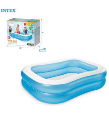 Intex Басейн надувний 57180 NP (3) «Сімейний» 203х152х48 см, об`єм=540л, від 3 років, вага 3.5кг