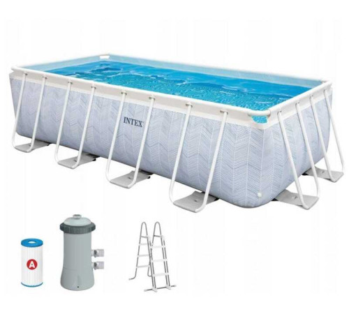 Intex Басейн каркасний 26780 NP (1) 400 x 200 x 100 см, об`єм 6836 л, в коробці