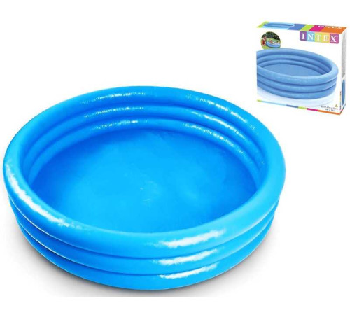 Intex Басейн 58446 NP "Кристал" (6) розміром 168х38см, обсяг: 581л, вага: 2,1 кг, від 3 років