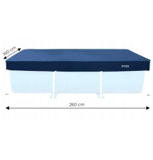 Intex Тент 28036 (6) для прямокутного басейну 260x160 см