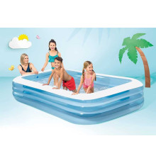 Intex Басейн 58484-1 NP (2) розміром 305х183х56см, об`єм: 1020л, вага: 7,3 кг, від 6 років В ПАКЕТІ