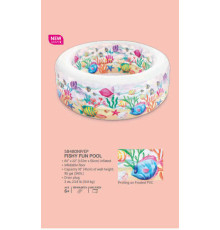 Intex Басейн 58480 NP (3) "Акваріум", 152-56см, 360л, 3,5кг, від 3-х років