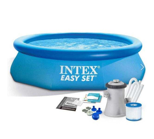 Intex Басейн наливн. 28122 NP (1) фільтр-насос, розміром 305х76см, обсяг: 3854л, вага: 11кг