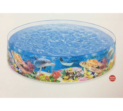 Intex Басейн 58472 NP "Океанський риф" (4) розмір 244х46см, 2089л, від 3-х років