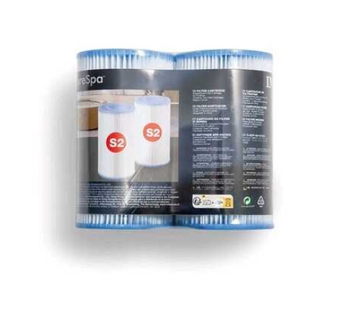 Intex Фільтр-картридж 29012 (6) тип S2, 2 штуки