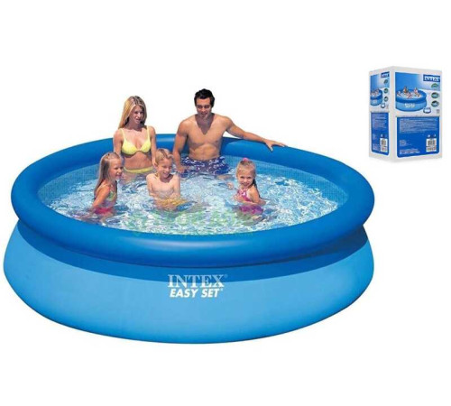 Intex Басейн наливний 28120 NP (1) розміром 305х76см, обсяг: 3854л, вага: 8,4кг
