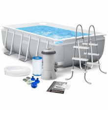 Intex Басейн каркасний 26784 (1) 300х175х80см, 3539л, фільтр-насос, сходи