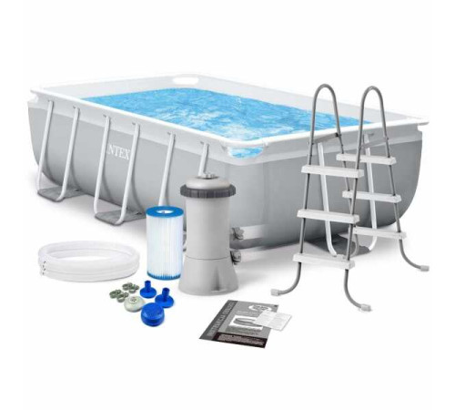 Intex Басейн каркасний 26784 (1) 300х175х80см, 3539л, фільтр-насос, сходи