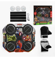 Електронний бокс BK 892 A (24/2) герой, акумулятор 3.7 V, USB кабель, підсвічування, музика, bluetooth, режими гучності, в коробці