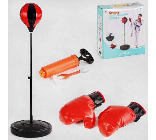 Боксерський набір 865 (24/2) висота 103 см, діаметр груші 18,5 см, у коробці