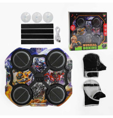 Електронний бокс BK 892 B (24/2) герой, акумулятор 3.7 V, USB кабель, підсвічування, музика, bluetooth, режими гучності, в коробці