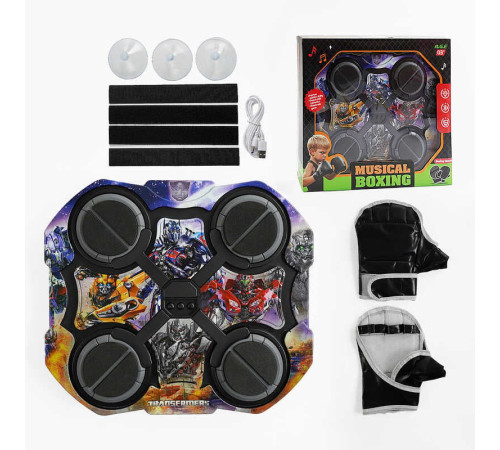 Електронний бокс BK 892 B (24/2) герой, акумулятор 3.7 V, USB кабель, підсвічування, музика, bluetooth, режими гучності, в коробці