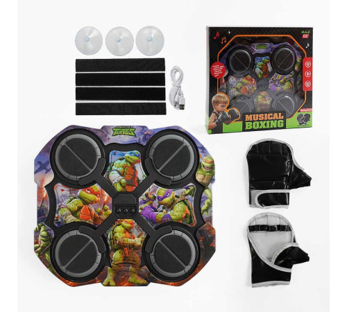 Електронний бокс BK 892 C (24/2) герой, акумулятор 3.7 V, USB кабель, підсвічування, музика, bluetooth, режими гучності, в коробці