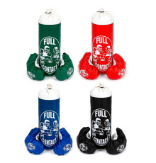 гр Груша боксерська МАЛА + рукавички BM_850196 (1) "Full contact" 4 кольори, висота-42 см,