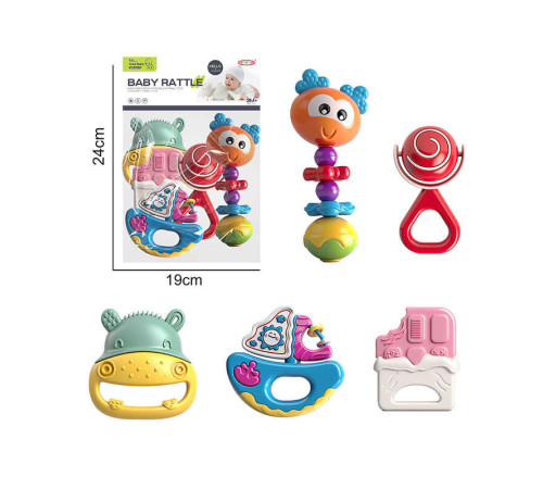 Брязкальце 8436-11 (144/2) в пакеті – в наличии! Купите сейчас у KAZKOVA