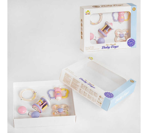 Набір брязкалець SL 84815 (36/2) два брязкальця зі свистком, маракаси, два кільця, в коробці – в наличии! Купите сейчас у KAZKOVA Набір брязкалець SL 84815 (36/2) два брязкальця зі свистком, маракаси, два кільця, в коробці – в наличии! Купите сейчас у KAZKOVA