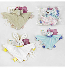 Брязкальце-комфортер FM 555-13 /14/15 (180) тваринка, прорізувач, у пакеті, ВИДАЄТЬСЯ МІКС